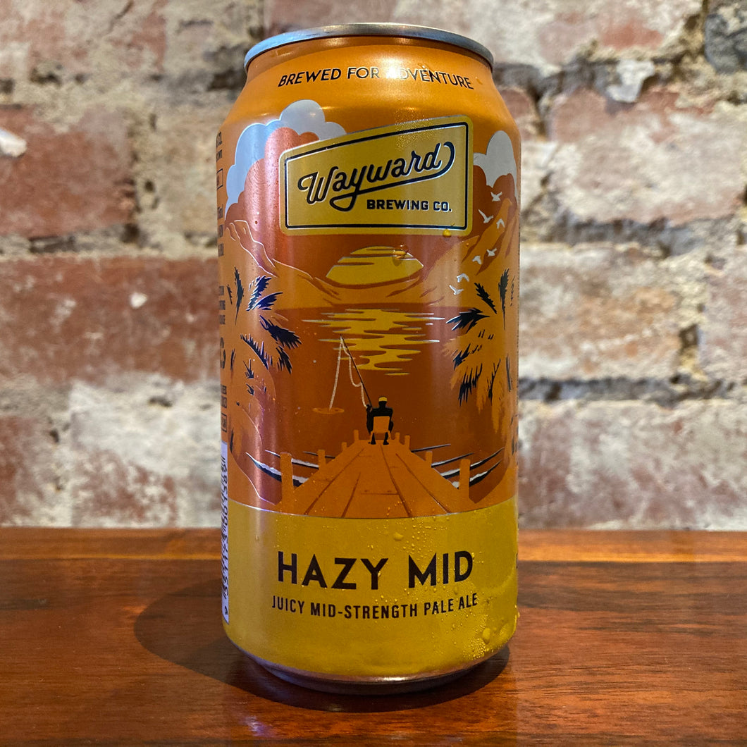 Wayward Hazy Mid Juicy Midstrength Pale Ale