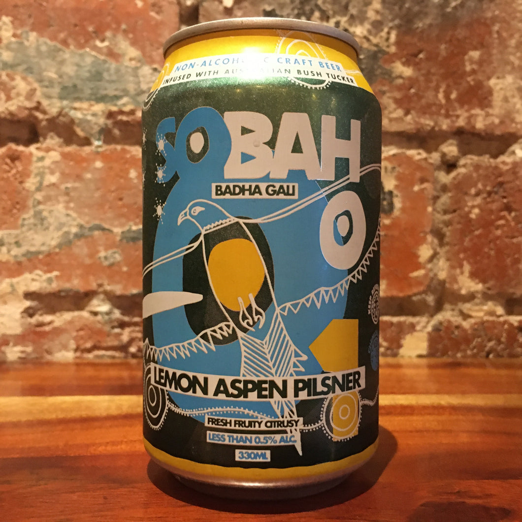 Sobah Lemon Aspen Pilsner (Non-Alc)