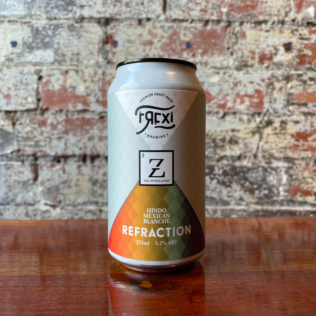 The Zythologist x Frexi Brewing Refraction Hindo Mexican Blanche