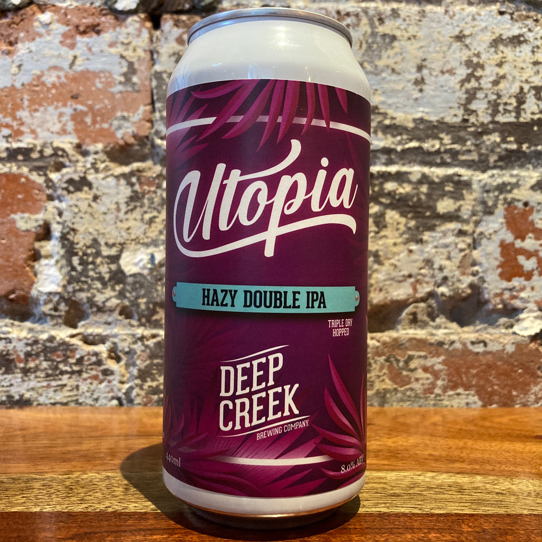 Deep Creek Utopia TDH Hazy Double IPA (Limit 2pp)