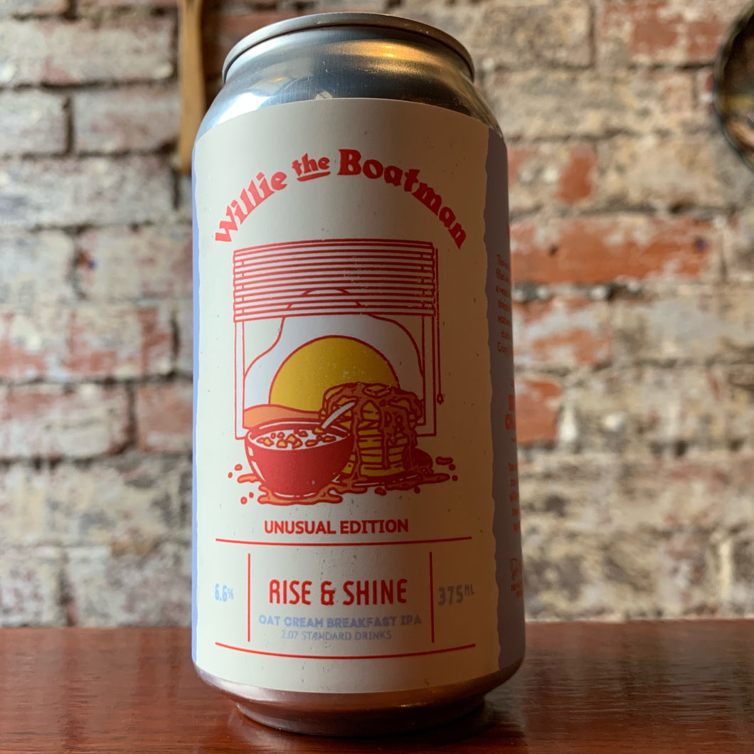 Willie The Boatman Rise & Shine Oat Cream IPA