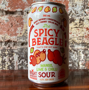 Bright x PocketBeagles The Spicy Beagle Mango Lime & Chilli Sour