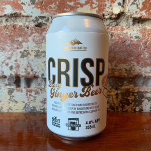 Bright Crisp Boozy Ginger Beer