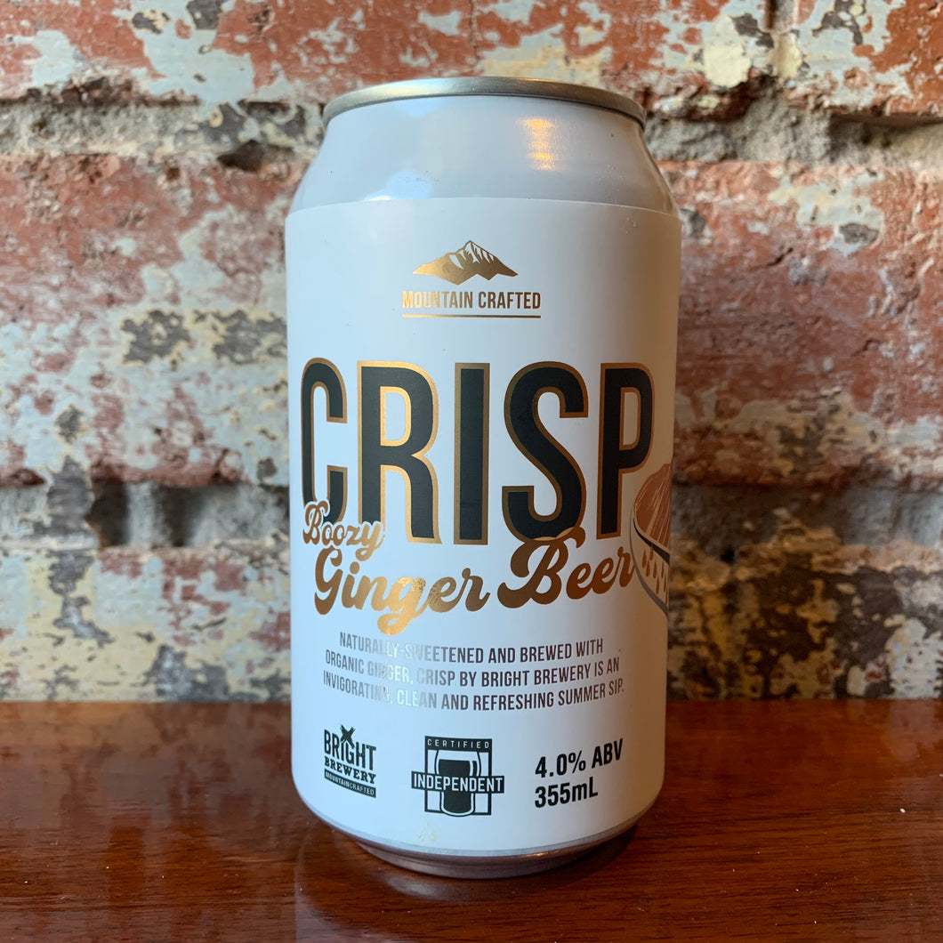 Bright Crisp Boozy Ginger Beer