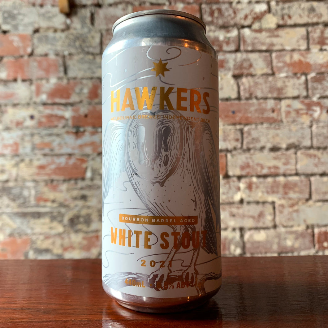 Hawkers Bourbon Barrel Aged White Stout 2021