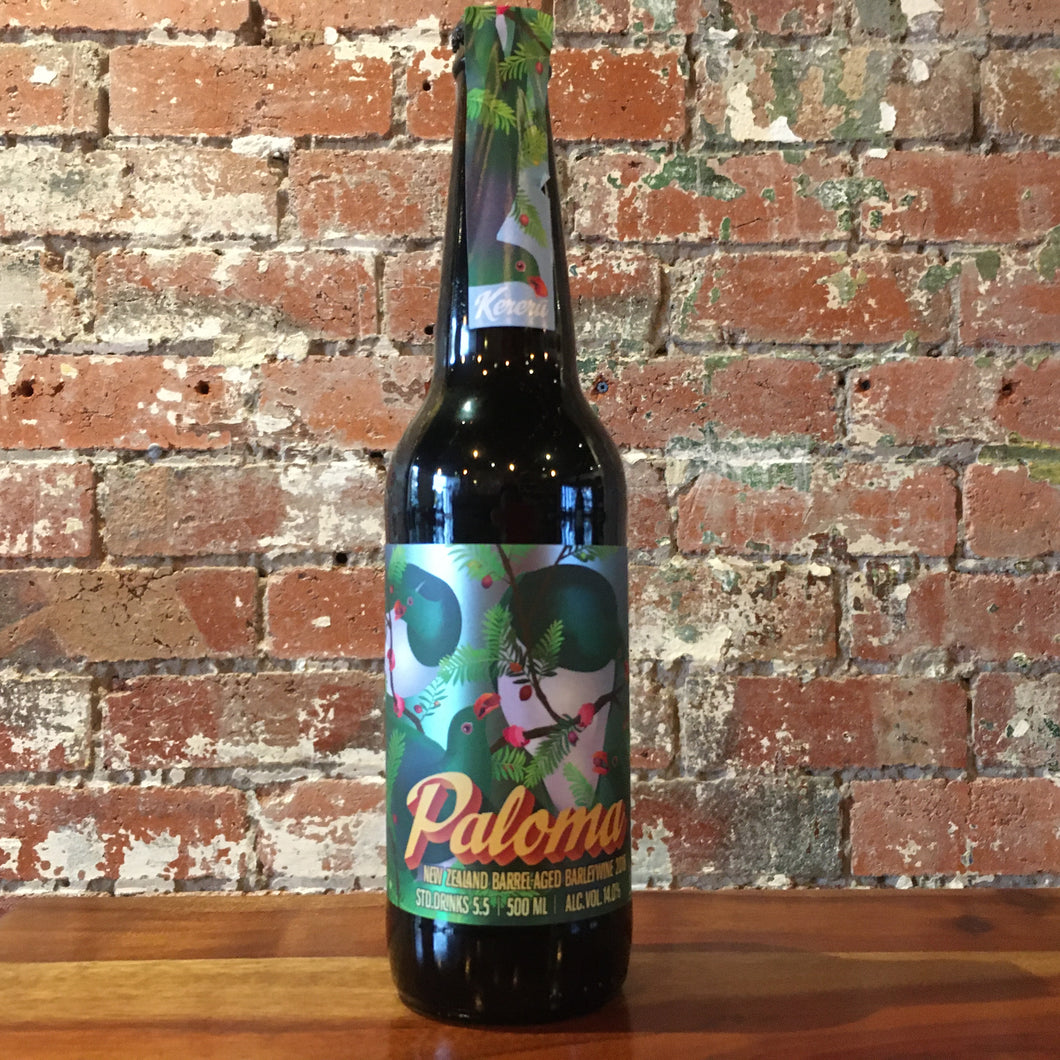 Kereru Paloma NZ Barrel Aged Barleywine 2018